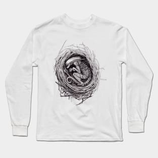 extraterrestrial Nest alien funny Long Sleeve T-Shirt